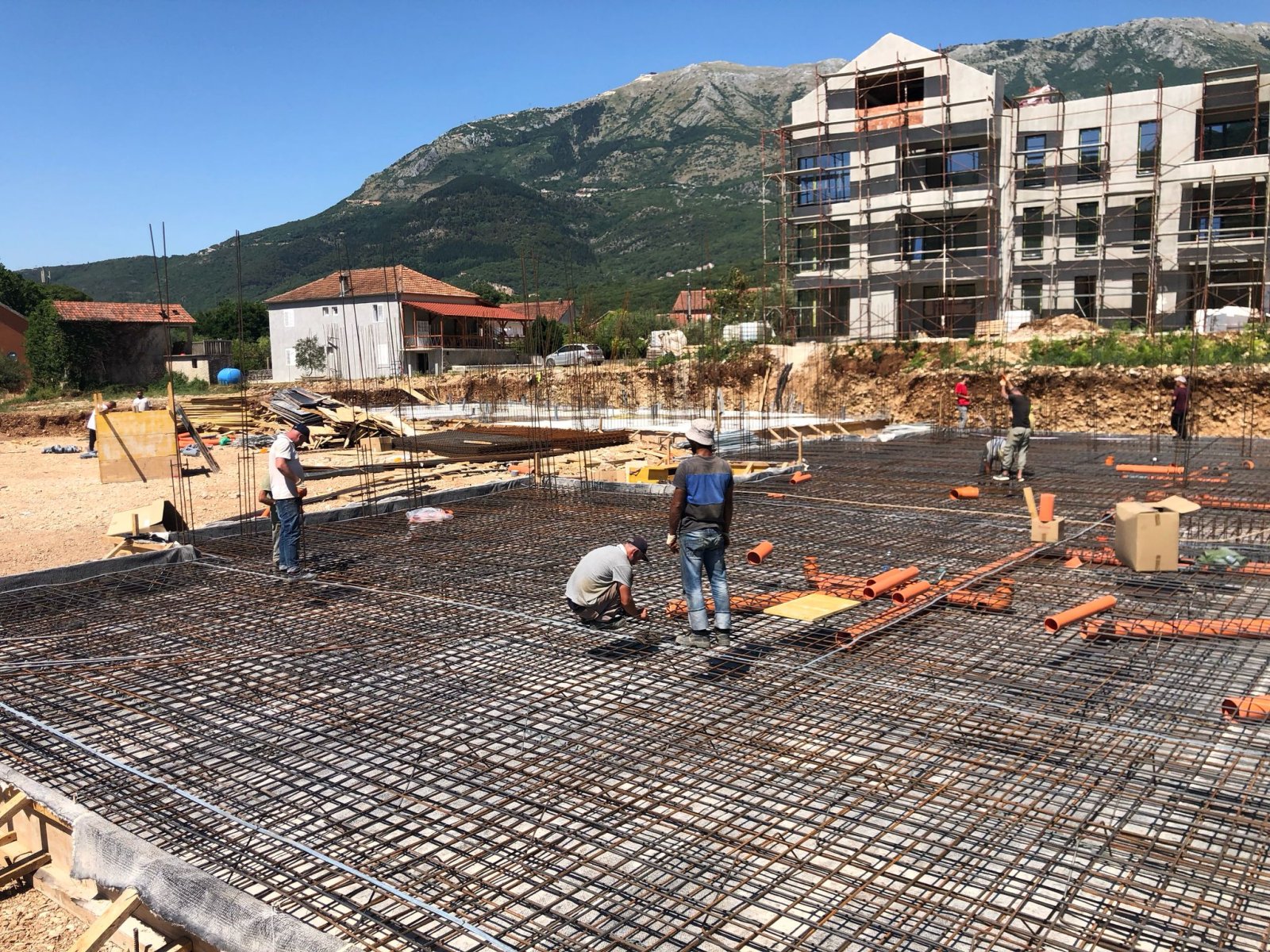 Pictures from our construction site